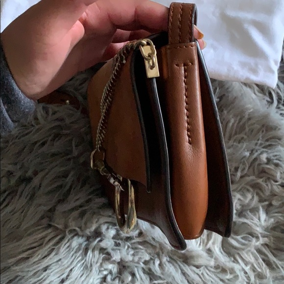 CHLOE Small Faye leather and Suade shoulder bag - Picture 4 of 15